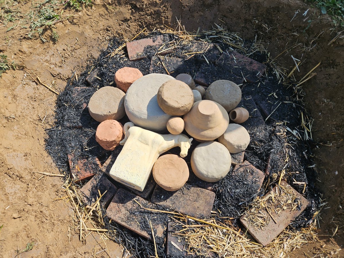 Archäologischer Feldbrand erfolgreich wieder aufgenommen