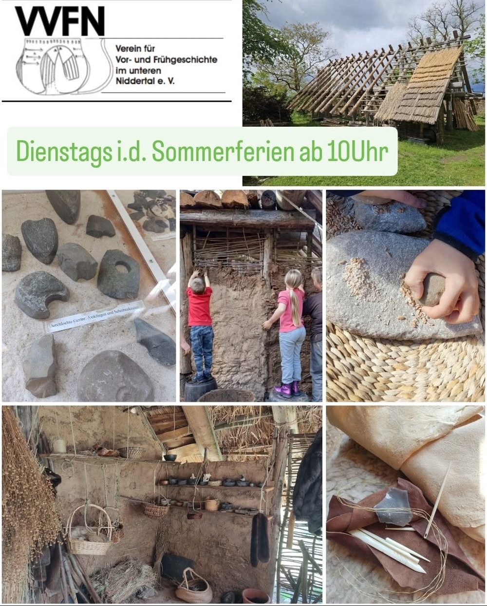 Bandkeramisches Haus / Steinzeit-AG