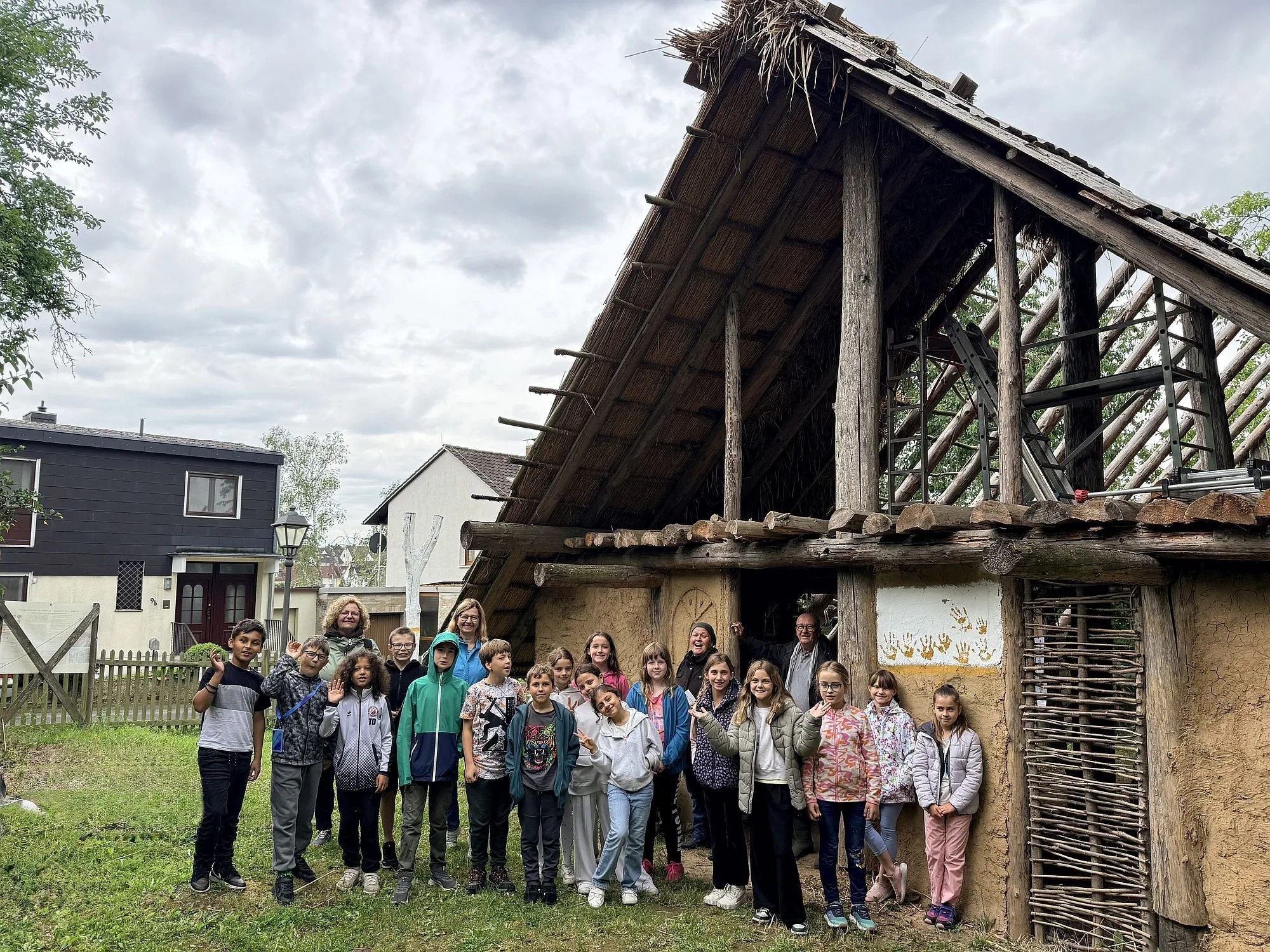 Schulklassenbesuch wird zur Zeitreise